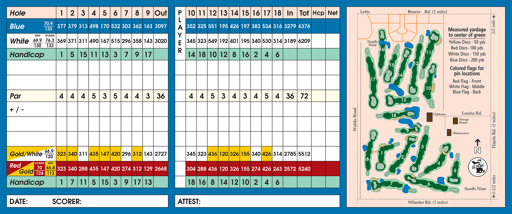 Course Information Sandy Ridge Golf Course Midland MI